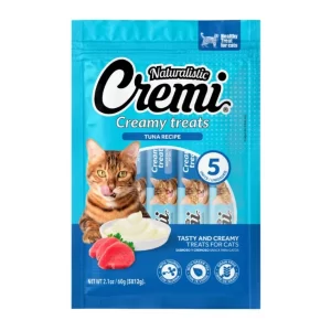 Cremi Snack Cremoso para Gatos – Sabor Salmón y atún x 5